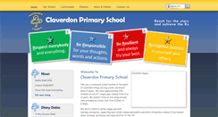 Desktop Screenshot of claverdonschool.org.uk